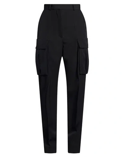 Balmain Woman Pants Black Size 4 Virgin Wool