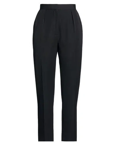 Balmain Woman Pants Black Size 4 Virgin Wool