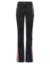 Balmain Flared Stripe-detail Trousers In Blue