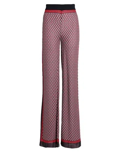 Balmain Woman Pants Red Size 8 Viscose, Polyamide, Elastane