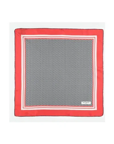 Balmain Woman Scarf Black Size - Silk In Neutral