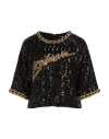 Balmain Woman Top Black Size 6 Polyamide, Elastane In Black