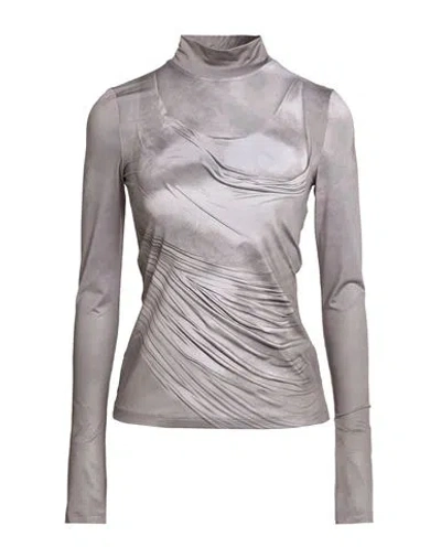 Balmain Woman Top Taupe Size S Polyester, Elastane In Multi