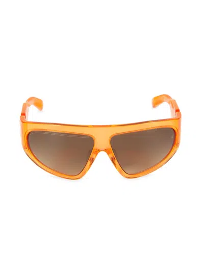 Balmain Women's 62mm Shield Sunglasses In Orange
