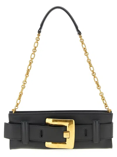 Balmain Women 'anthem' Clutch In Black