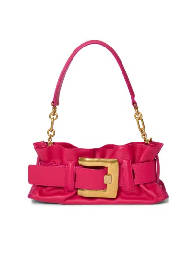 Balmain Women's Anthem Mini Leather Shoulder Bag