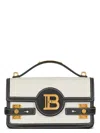 Balmain Women's B-buzz Shoulder 24-raphia&calfskin