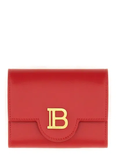 BALMAIN WOMEN'S B-BUZZ TRIFOLD WALLET