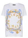 Balmain Paris Chain Print T-shirt