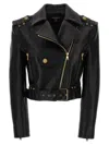 Balmain 'biker' Jacket In Black