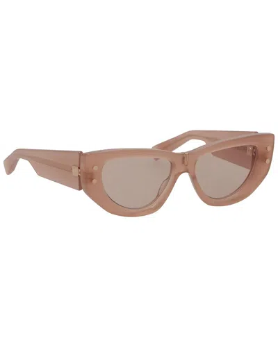 Balmain Women's Bps151 55mm Sunglasses In Green