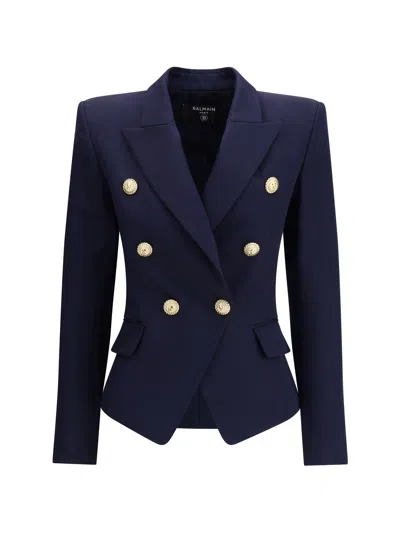 BALMAIN BALMAIN WOMEN DOUBLE-BREASTED BLAZER