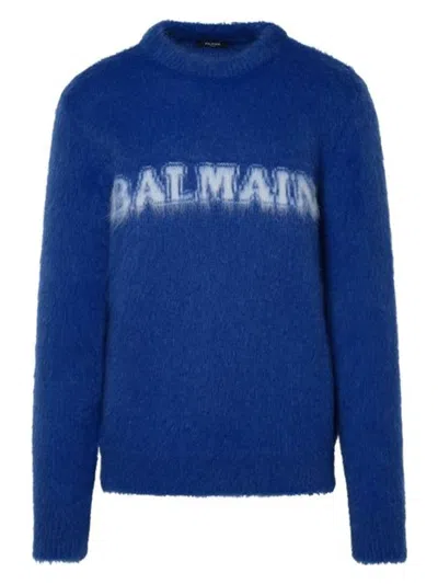 BALMAIN WOMEN'S ELECTRIC WOOL BLEND SWEATER