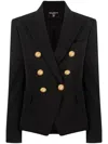 Balmain Women Giacca 6 Bottoni In Black