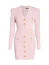 BALMAIN WOMEN'S KNIT BODY-CON MINIDRESS