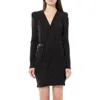Balmain Women's Knit Dress In Black