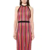 Balmain Women's Knit Dress In Pink/org