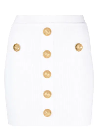 BALMAIN WOMEN'S KNIT SKIRT