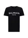 Balmain Women Logoed T-shirt In Black