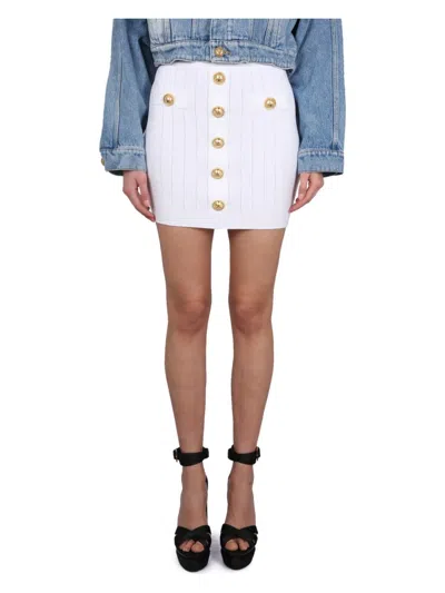 BALMAIN WOMEN'S MINI SKIRT