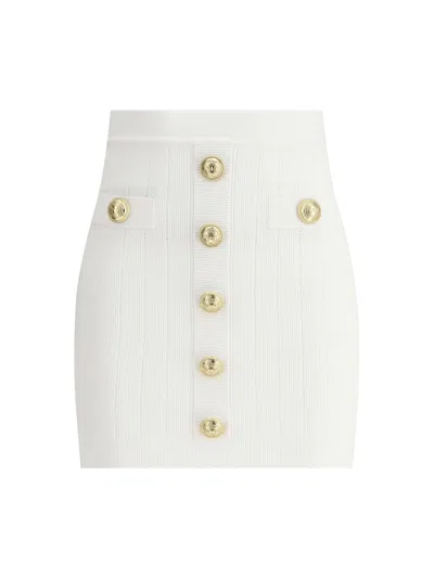 BALMAIN BALMAIN WOMEN MINI SKIRT