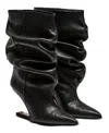 Balmain No Wedge Ankle Boots In Black