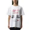 Balmain Cotton Beauty-print T-shirt In White