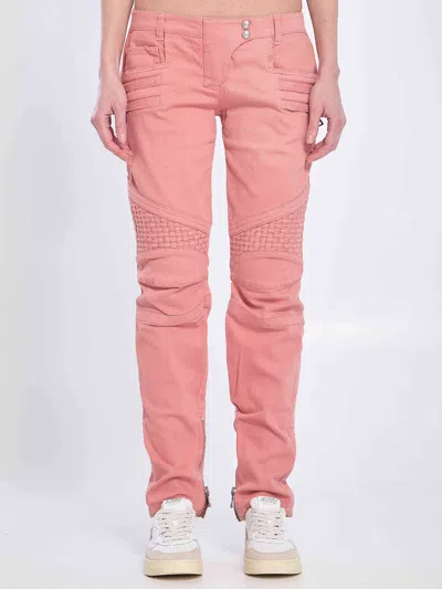 Balmain Women Pink Jeans
