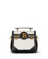 Balmain B-buzz 23 Tote Bag In Gray