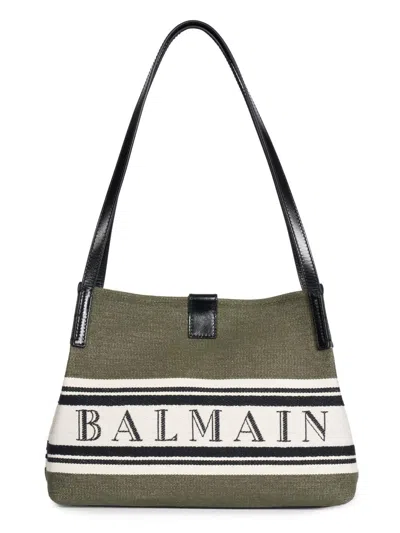 Balmain Women's Release Canvas Medium Shopper Bag In Multi