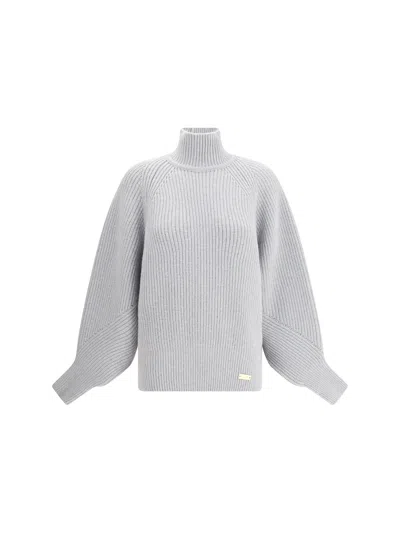 BALMAIN BALMAIN WOMEN RIBBED KNIT PULLOVER
