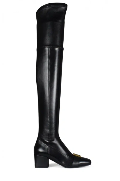 Balmain Women Rosalyn Thigh High In Black