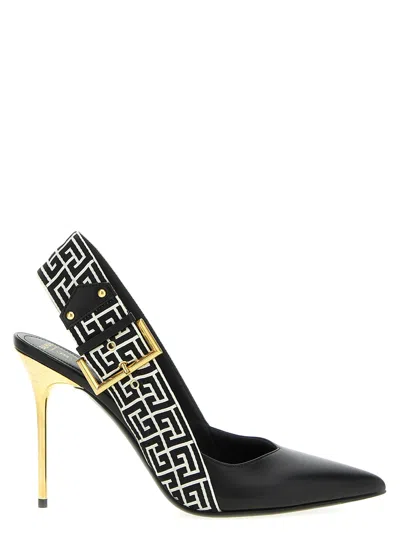 Balmain Women 'ruby' Slingbacks In Multi