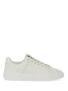 Balmain Leather Court Sneakers For Women In White
