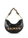 BALMAIN BALMAIN WOMEN SOFT MOON 1945 SHOULDER BAG