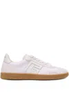 Balmain Swan Low-top Sneakers In White