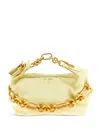 Balmain Sync Mini Chain Handbag Padlock Detail In Multi