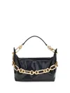 Balmain Black Sync Medium Shoulder Bag