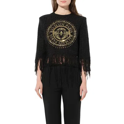 Balmain Women's Top In Black