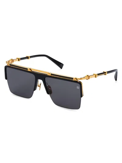 Balmain Women's Triomphe 61mm Square Sunglasses In Pattern