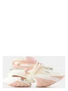 Balmain Laced Sneakers In Yellow
