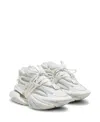 Balmain Unicorn Trainers In Neoprene And Leather In White