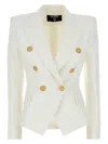 BALMAIN WOMEN'S VISCOSE BLEND BLAZER