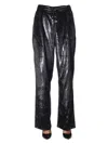 Balmain Cropped Velvet Pants