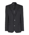 Balmain Tailored 2-button Wool Jacket For Men