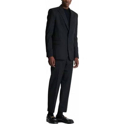 Balmain Wool 2-button Jacket In Black