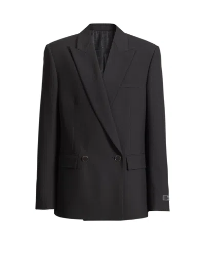 BALMAIN WOOL 2-BUTTON JACKET