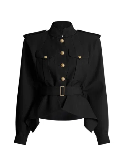 BALMAIN Balmain Wool Belted Jacket