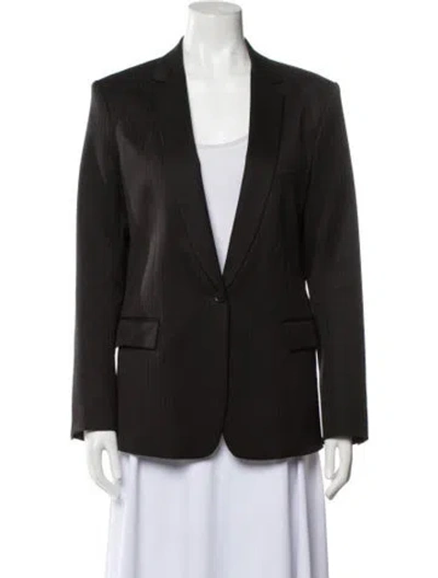 Pre-owned Balmain Wool Blazer In Black