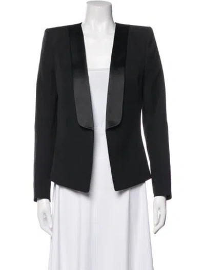 Pre-owned Balmain Wool Blazer In Black